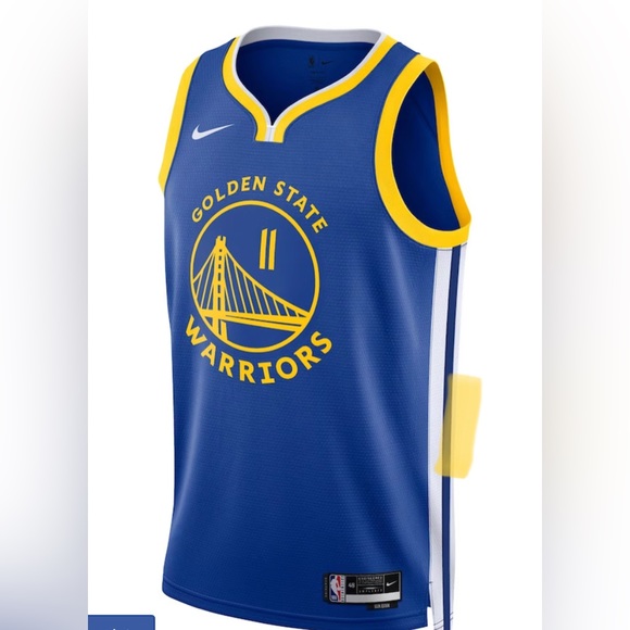 Nike Other - EUC Unisex Golden State Warriors Klay Thompson Nike Royal Swingman Jersey